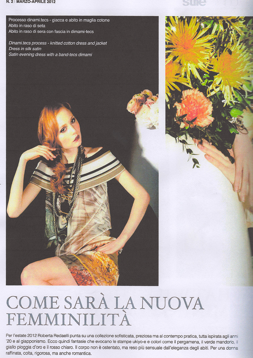Stile Italiano Magazine Aprile 2012 Roberta Redaelli